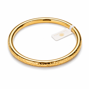 Goudkleurige armband met werkje