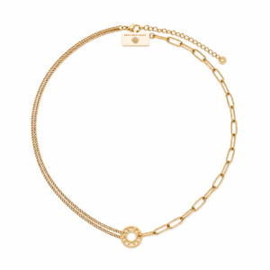 Goudkleurige ketting boat style